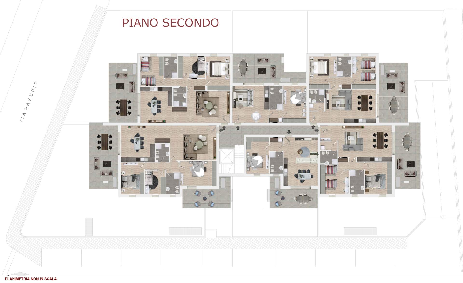 PIANO SECONDO_Res. Atlante